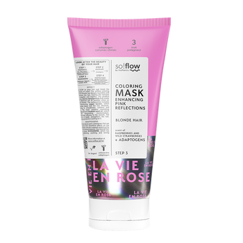 So!Flow Coloring Mask Giving Pink Reflections for Blonde Hair 200ml