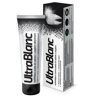 Ultrablanc Whitening Toothpaste With Activated Charcoal 75ml