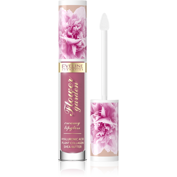 Eveline Flower Garden Creamy Lip Gloss No.03 Magnolia Charm Vegan 4.5ml