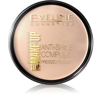 Eveline Art Make Up Professional Luxurious Matte Mineral Powder with Silk in Stone No. 31 Transparent 14g