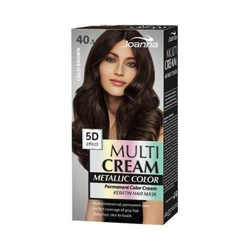 Joanna Multi Cream Color Precyzyjny Zimny Brąz z Długotrwałym Efektem nr 40.5