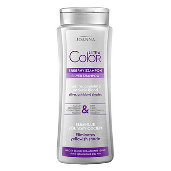 Joanna Ultra Color Szampon Srebrne Odcienie Blond 400ml