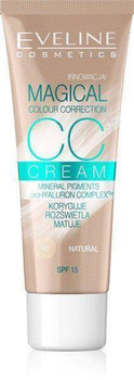 Eveline CC Cream Magical Color Correction Multifunctional Foundation SPF15 No.51 Natural 30ml