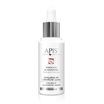 Apis Professional Revolution in Moisturization Hyaluron 4D with Argireline TM Peptide for Mature Dry and Dehydrated Skin 30ml