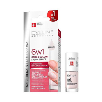 Eveline Nail Therapy Concentrated Nail Conditioner Giving Color 6in1  5ml