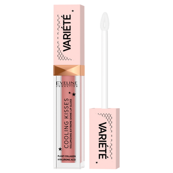 Eveline Variete Cooling Kisses Lip Gloss Enlarging Lips No. 03 Star Glow 6.8ml