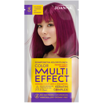 Joanna Multi Effect Szamponetka Koloryzująca 04 Malinowa Czerwień 35 g