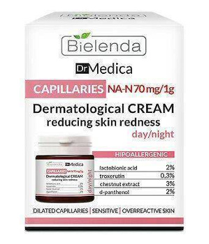 Bielenda Capillary Skin Dermatological Anti Redness Face Cream Day and Night 50ml