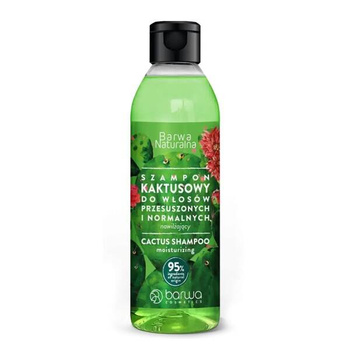 Barwa Natural Moisturizing Cactus Shampoo for Normal and Dry Hair 300ml