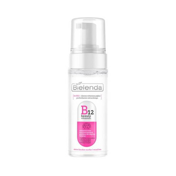 Bielenda B12 Beauty Vitamin Cleansing Face Washing Foam for Very Dry and Sensitive Skin 150ml