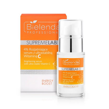 Bielenda Professional Supremelab Energy Boost Brightening Serum with Stable Vit. C 15ml