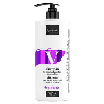 Vis Plantis Professional Shampoo for Blond and Gray Hair Cooling Color 1000ml