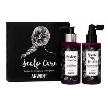 Anwen Scalp Care Kit Grow Me Tender Hair Lotion and Darling Clementine Serum 2x150ml