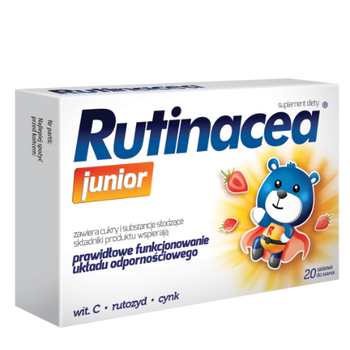 Rutinacea Junior for Children over 3 Years of Age Immunity 20 Tablets