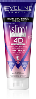 Eveline SLIM 4D EXTREME Super-concentrated Night Anti-Cellulite Serum 250ml