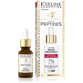 Eveline Elixir Of Youth Multi Peptydy Serum-Zabieg Liftingujący dla Skóry Dojrzałej 18ml