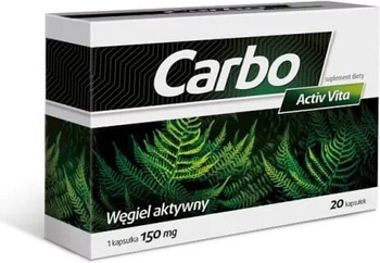 Carbo Activ Vita Activated Carbon 20 Pcs