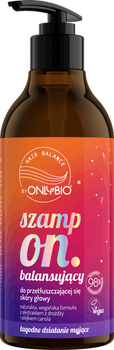 OnlyBio Hair Balance Szampon Balansujący do Przetłuszczającej Się Skóry Głowy 400ml