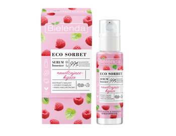 Bielenda Eco Sorbet Moisturizing and Soothing Raspberry Serum Booster 30ml