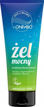 OnlyBio Mocny Żel do Stylizacji Włosów Kręconych z Ksylitolem i Aloesem 200ml