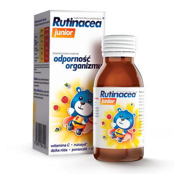 Aflofarm Rutinacea Junior w Syropie dla Dzieci powyżej 3 Roku Życia 100ml