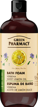 Green Pharmacy Pianka do Kąpieli Werbena i Olejek ze Słodkiej Cytryny 500ml