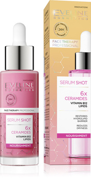 Eveline Serum Shot Concentrated Nourishing Treatment 6x Ceramides for Sensitive Skin 30ml