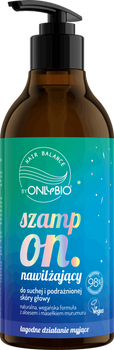 OnlyBio Hair Balance Szampon Nawilżający do Suchej i Podrażnionej Skóry Głowy 400ml