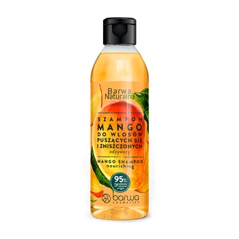 Barwa Natural Mango Nourishing Shampoo for Dry and Damaged Hair 300ml