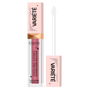 Eveline Variete Cooling Kisses Lip Gloss Enlarging Lips No. 05 New Romance 6.8ml