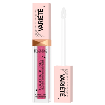 Eveline Variete Cooling Kisses Lip Gloss Enlarging Lips No.06 Amazing Kiss 6.8ml